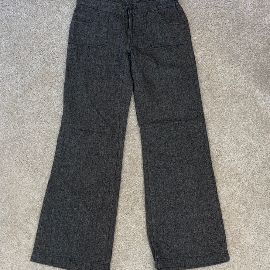 Gray Wool Pants